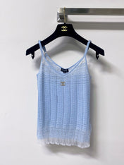 CHANEL 26S KNIT CARDIGAN & CAMISOLE SET STYLE 1268