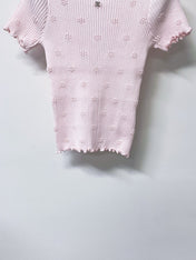 CHANEL 26S KNIT SHORT SLEEVE TOP STYLE 1270