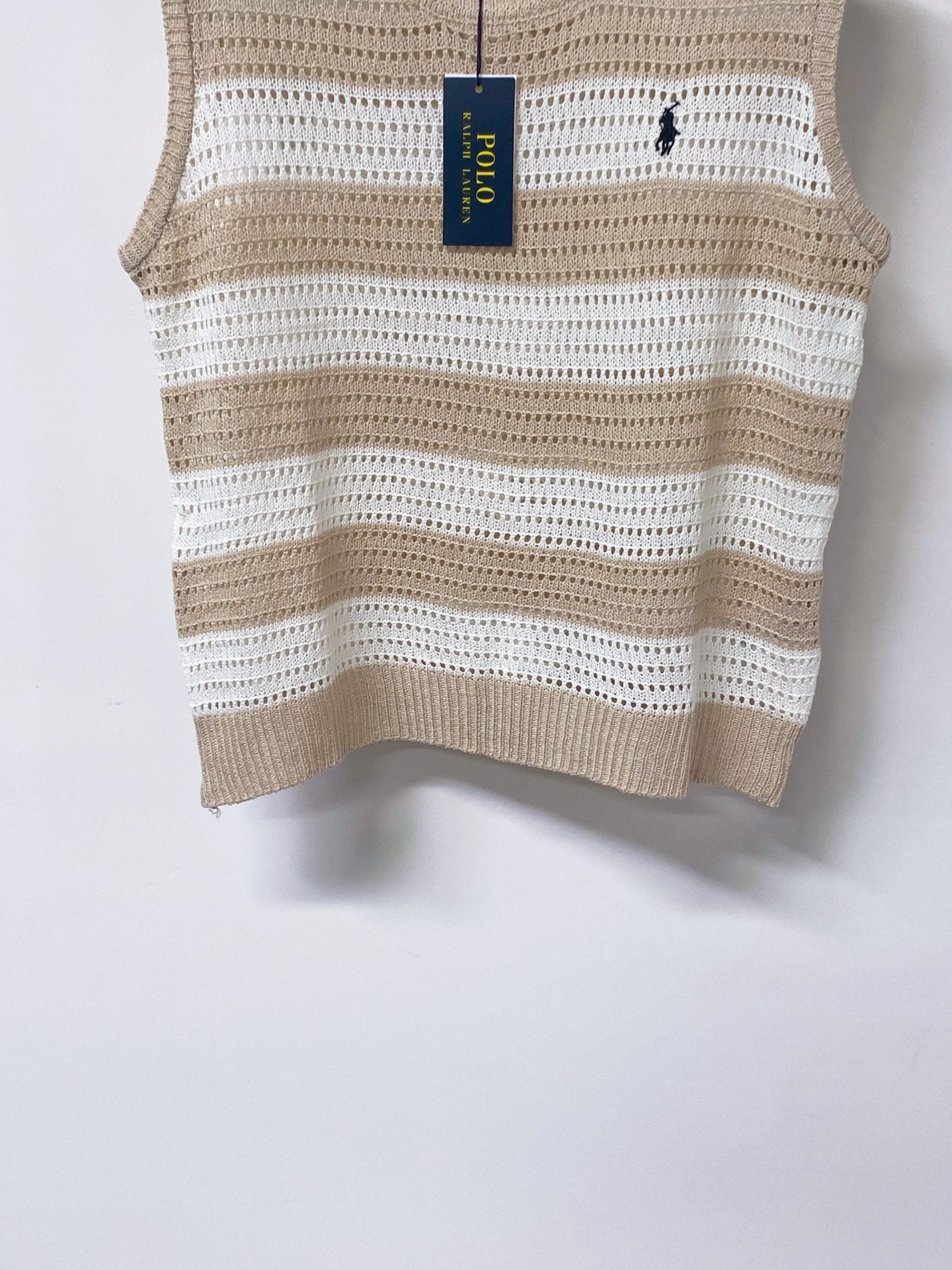 RALPH LAUREN 26S SLEEVELESS KNIT TOP 405