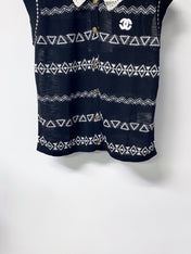 CHANEL 26S LACE-TRIM TANK TOP 1469