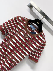 PRADA 26S SHORT-SLEEVE KNIT SWEATER STYLE 955