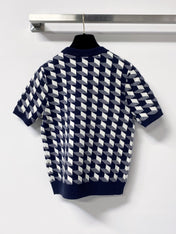 DIOR 26S SHORT-SLEEVE KNIT SWEATER 1403