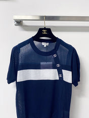 CHANEL 26S SHORT-SLEEVE KNIT TOP 1300