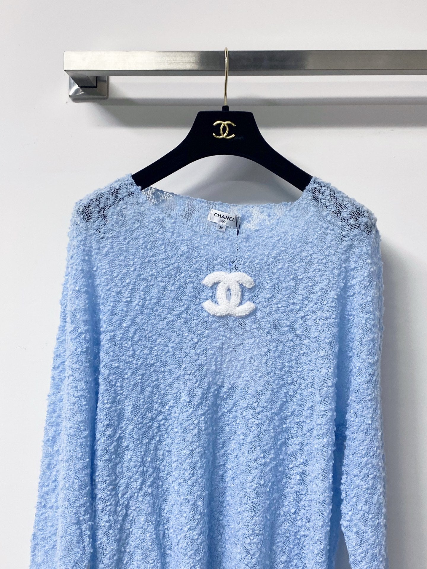 CHANEL 26S BOUCLE KNIT SWEATER 1291
