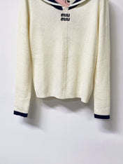 MIUMIU 26S LONG-SLEEVE KNIT SWEATER 1264