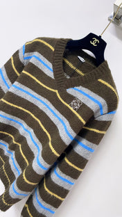 LOEWE 26S V-NECK KNIT SWEATER 624