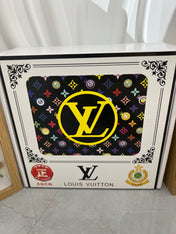 LV 25S BELT 35 MM IN BLACK MIX GREY CALFSKIN 593275