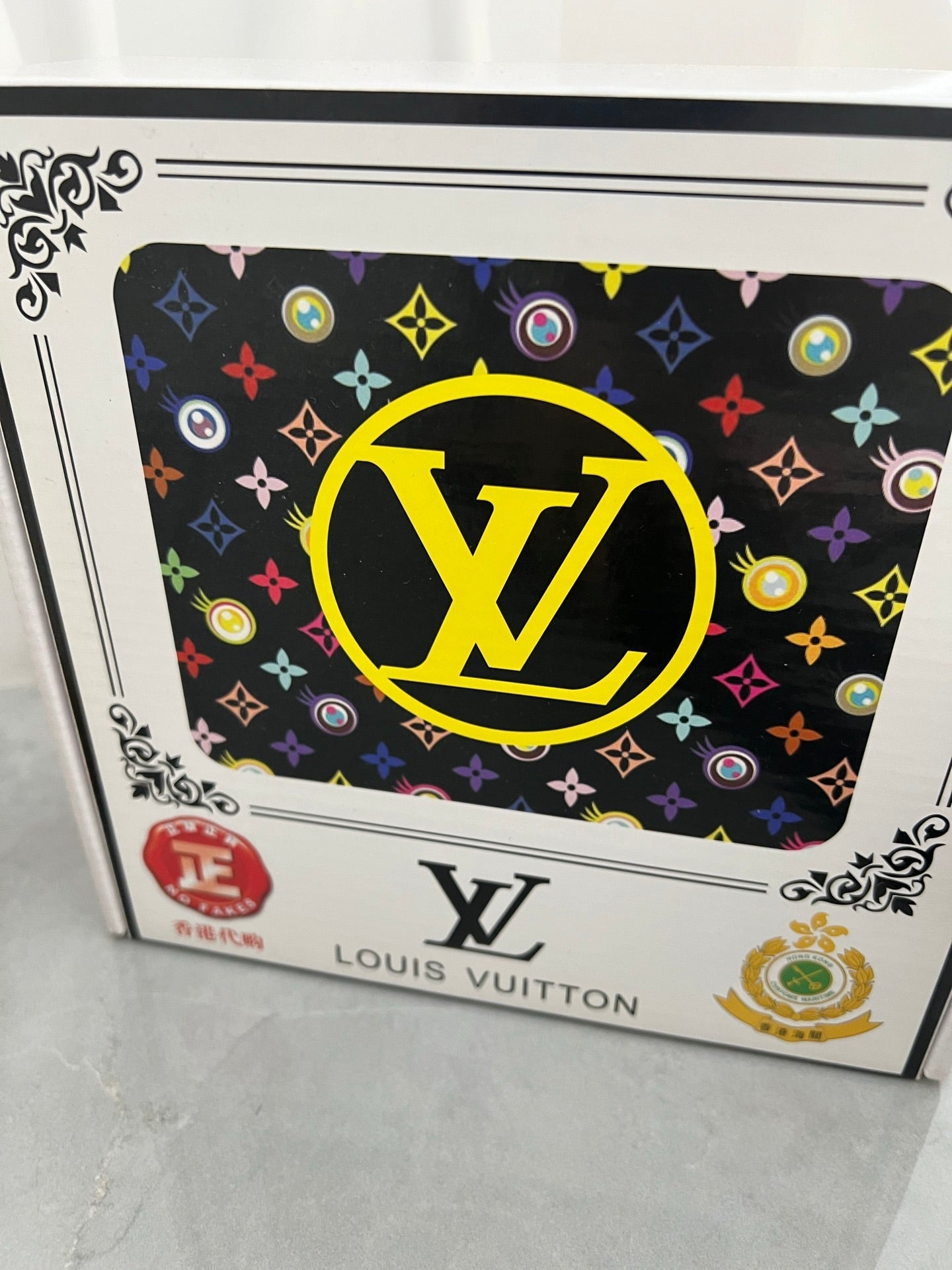 LV 25S BELT 38 MM IN BLACK CALFSKIN STAMP LOGO 593292