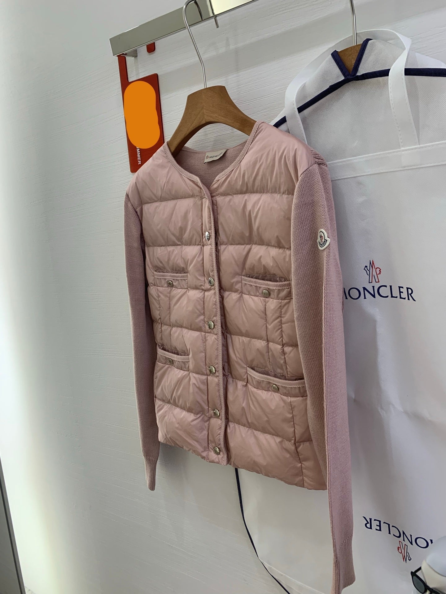 MONCLER 25S JACKET IN PINK 059