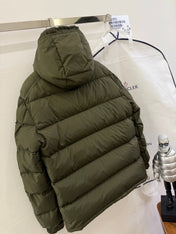 MONCLER 25S SHORT HOODED PUFFER JACKET 325