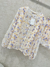 ZIMMER NEW PRINTED TOP AND SHORTS SET 269293