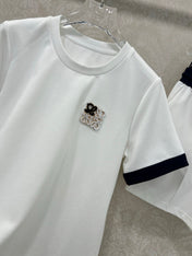 LOEWE SHORT-SLEEVE T-SHIRT AND SHORTS SET 275216