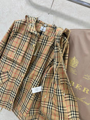 BURBERRY PLAID JACKET 275082
