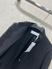 DIOR 25S SILK-BLEND KNIT JACKET STYLE 172