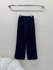 DIOR 25S SEQUIN WIDE-LEG PANTS 643