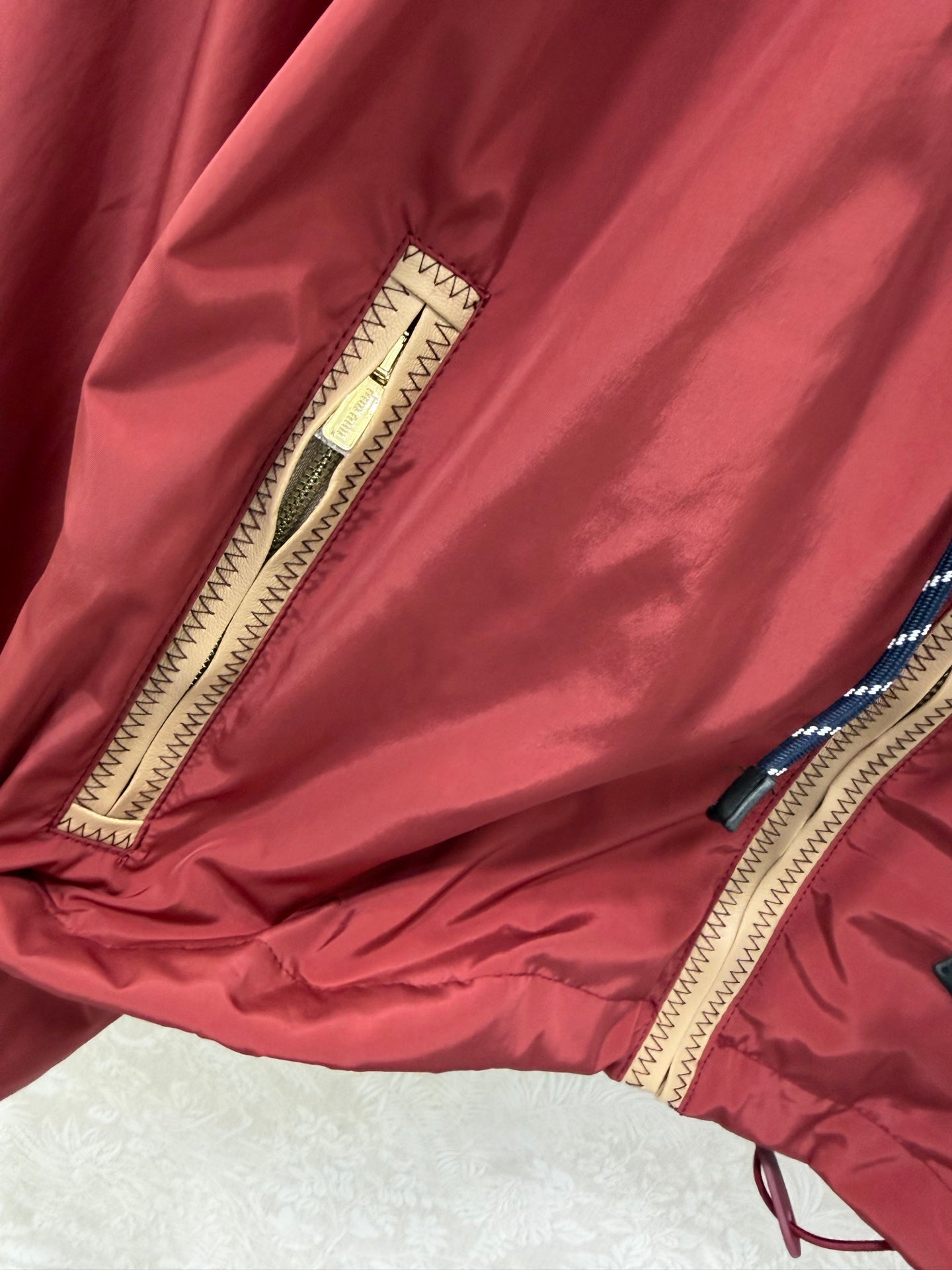 MIUMIU 26S HOODED JACKET 986