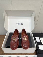 MOCCASIN 2.5 CM IN JAM RED PREMIUM LAMBSKIN