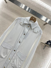CHANEL 25S BELTED TRENCH COAT 265575