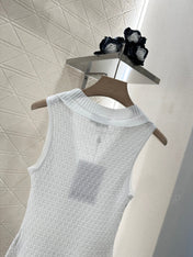 CHANEL 25S ACCORDION-KNIT BLAZER 265527