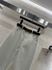 HERMES 25S STRAIGHT-LEG JEANS 083