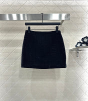 CHANEL 25S TWEED MINI SKIRT 303