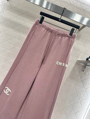 CHANEL 25S HIGH-WAISTED WIDE-LEG PANTS 305