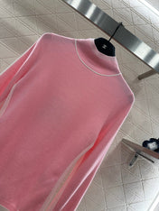 CHANEL 25S HIGH-NECK PULLOVER SWEATER 352