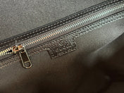 MEDIUM GG BACKPACK 40 IN DARK GREY AND BLACK CALFSKIN