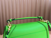 GUCCI 26S BLONDIE BAG 32 IN GREEN CALFSKIN