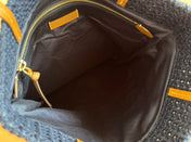 BOLSA TOTE WOVEN 38 MULTICOLOR IN RAFFIA