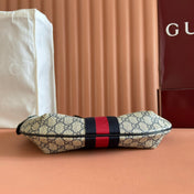 GG 25S EPILOGUE BAG 30 IN BEIGE AND BLACK CALFSKIN