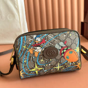 GUCCI 25S SHOULDER BAG 18 CM IN MULTICOLOR CALFSKIN