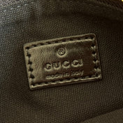 GUCCI 26S GIGLIO LARGE TOTE BAG 60 IN BLACK SHINY CALFSKIN