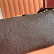 GUCCI 26S SHOULDER BAG 31 IN BLACK BROWN CALFSKIN