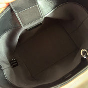 GUCCI 26S GG MARMONT TOTE BAG 17 IN BLACK CALFSKIN