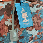 GUCCI 26S DUFFEL BAG 44 IN MULTICOLOR COATED CANVAS STYLE 2