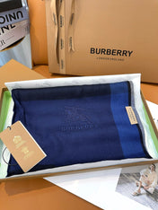SCARF 200 CM IN NAVY BLUE CASHMERE 402263