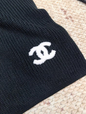 CHANEL 25S SCARF 175 IN WOOL 991922