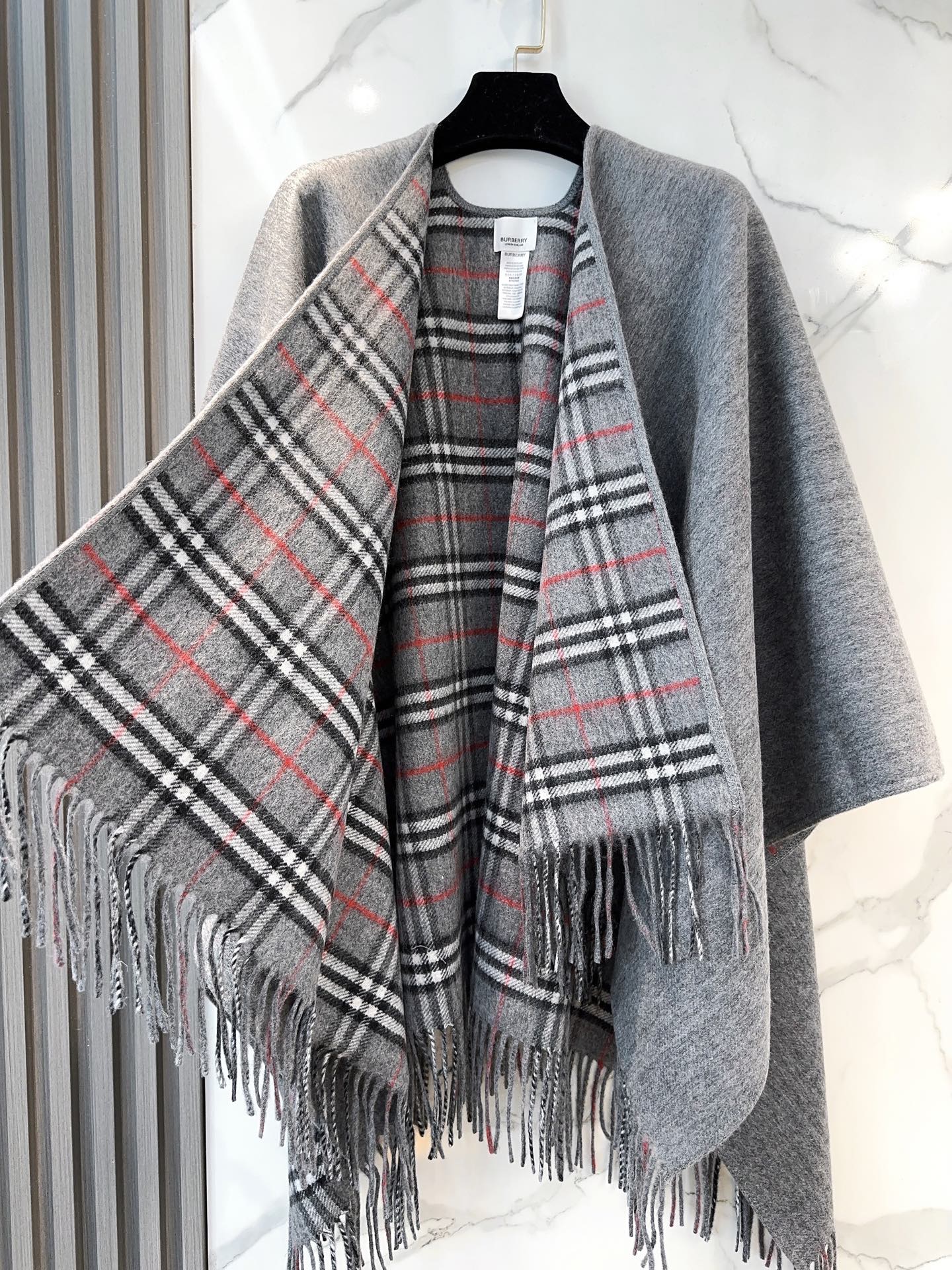 BURBERRY 25S DOUBLE-FACED CASHMERE COAT 202