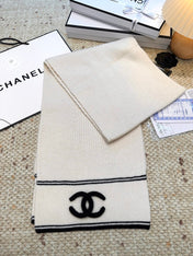CHANEL 25S SCARF 175 IN CASHMERE 932236