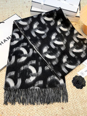 CHANEL 25S SCARF 210 CM IN CASHMERE 943937