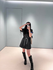 MIUMIU PLEATED DRESS STYLE 19
