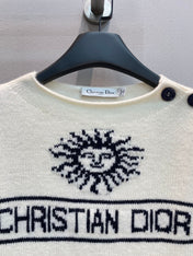 DIOR 25S SHOULDER-BUTTON SWEATER 538
