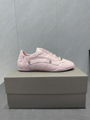 BALENCIAGA 25S SNEAKER IN LIGHT PINK CALFSKIN