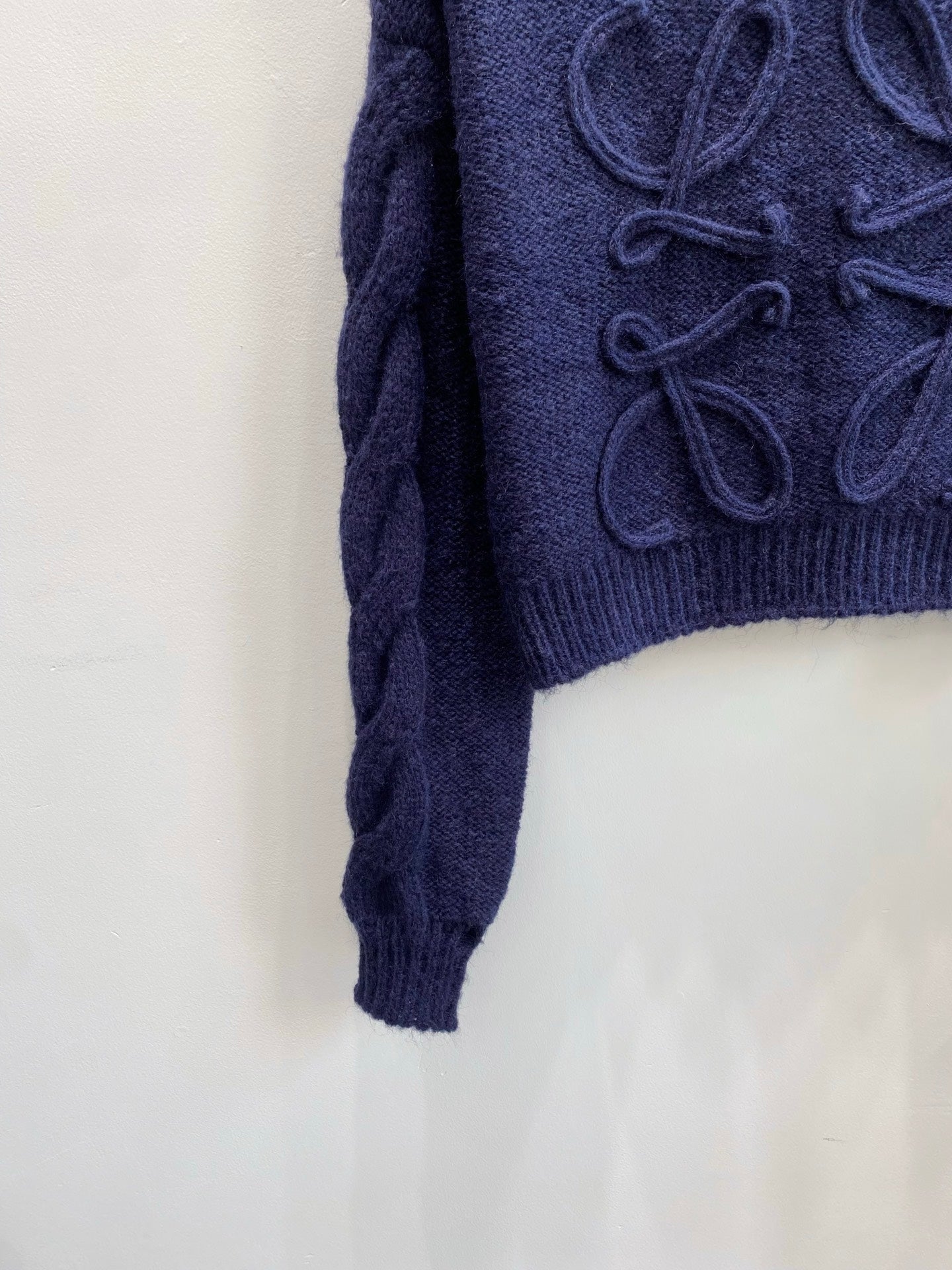 LOEWE 26S CABLE-KNIT SWEATER 619