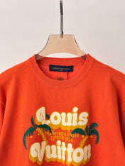 LV 25 T- Shirt Orange Cotton 232738