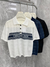 Dior 25 Polo Shirt Tencel with Wool 232755