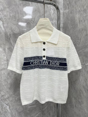 Dior 25 Polo Shirt Tencel with Wool 232755