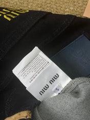 MIUMIU SLIM-STRAIGHT STRETCH PANTS 532