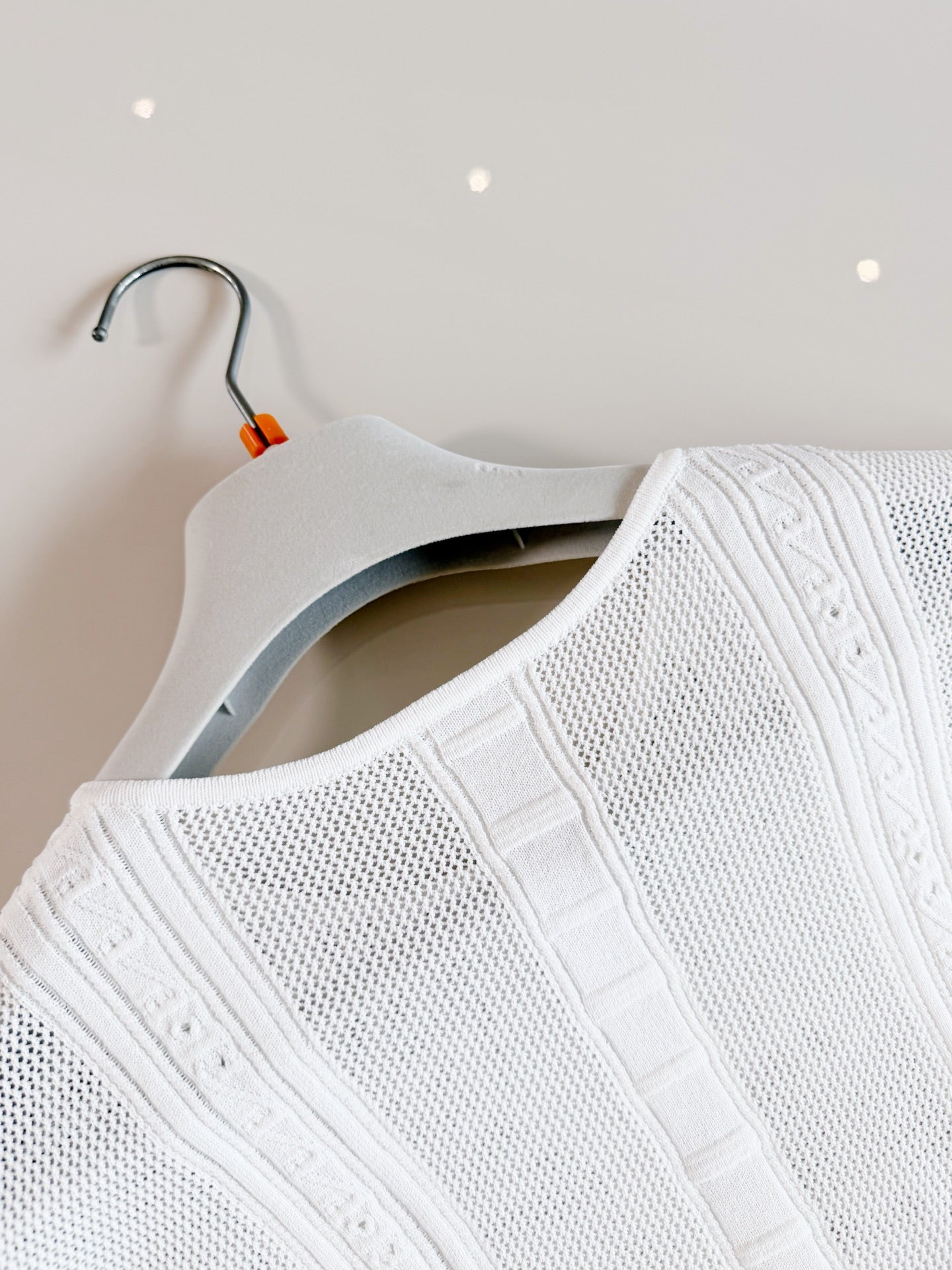 HERMES 26S SHORT-SLEEVE KNIT TOP 783